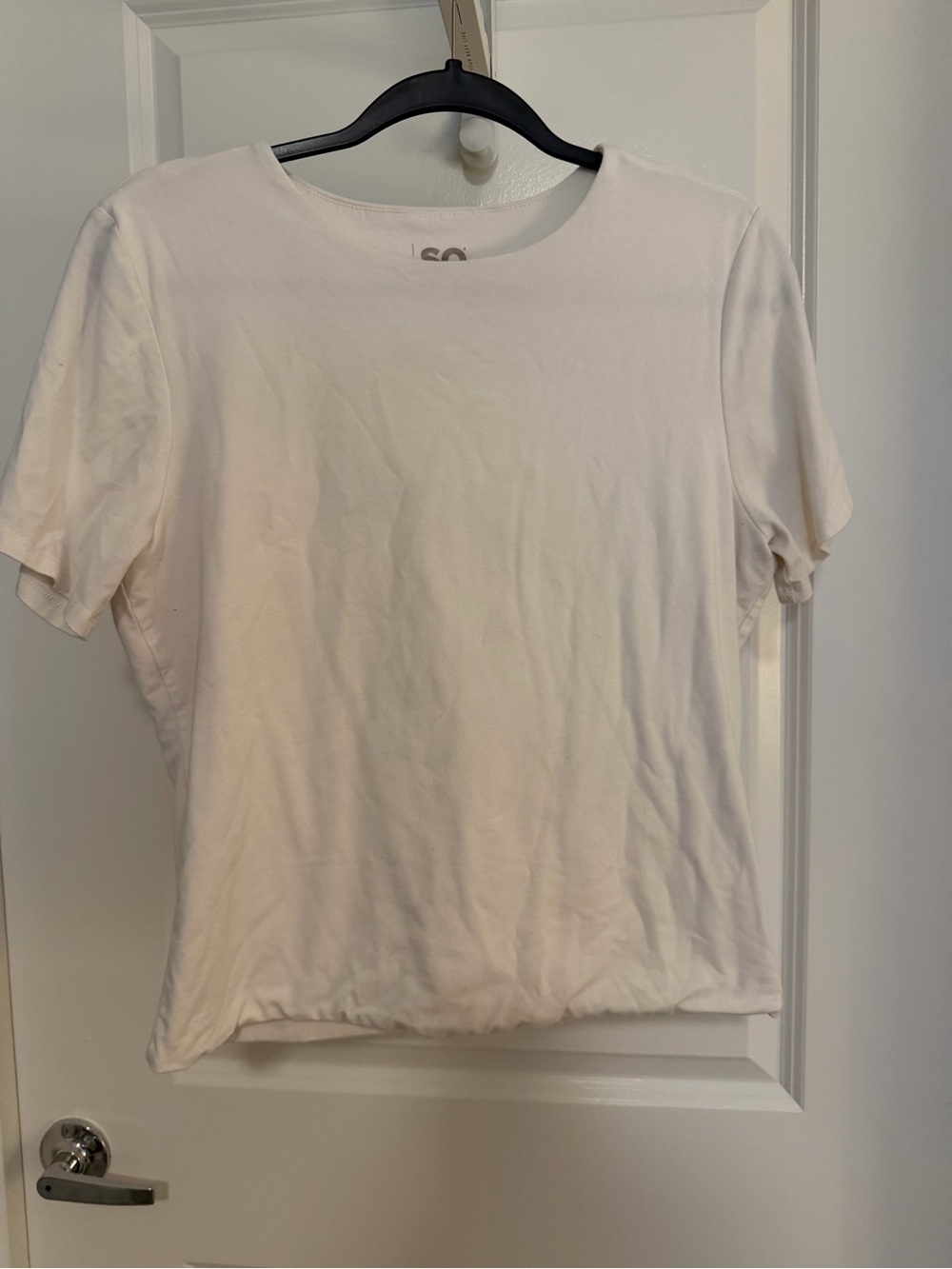 SO Women’s Short Sleeve Tee in White